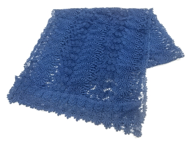 レース花模様ショール